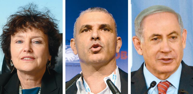 Netanyahu, Kahlon, Flug   Kobi Gidon, Eyal Yitzhar