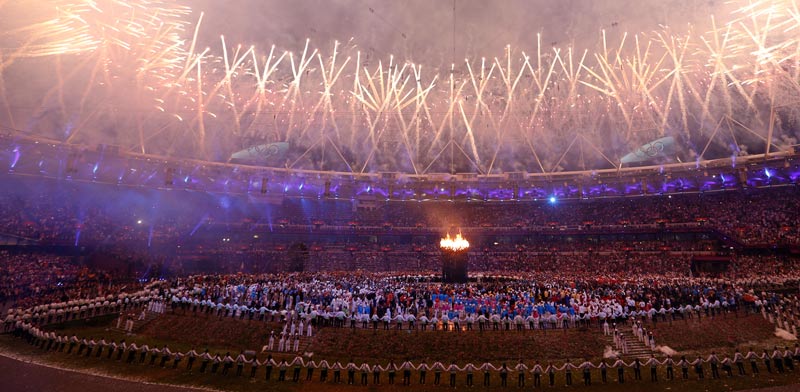 טקס הפתיחה של משחקי לונדון 2012 / צלם: רויטרס
