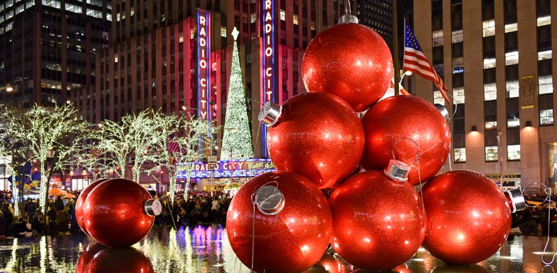 קישוטי חג מולד ברוקפלר סנטר / וצילום:  Shutterstock/ א.ס.א.פ קרייטיב