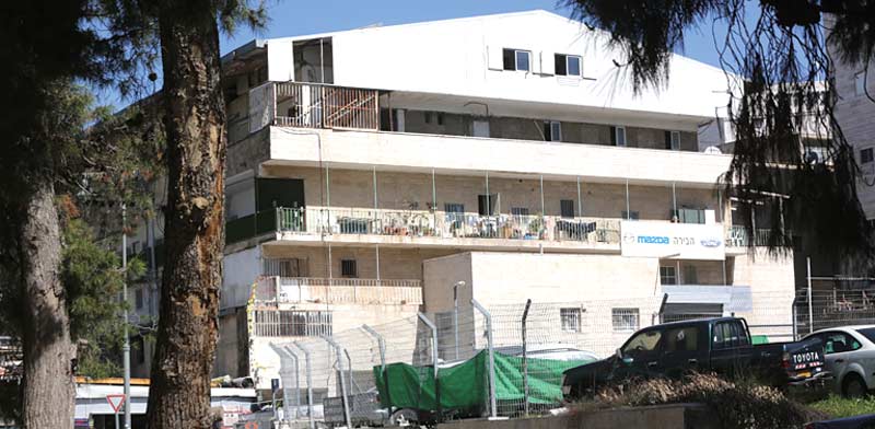 הבניין ברחוב צרת 17 בירושלים  / צילום:יוסי זמיר
