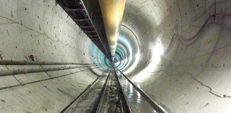 Jerusalem line tunnel Photo: Israel Railways