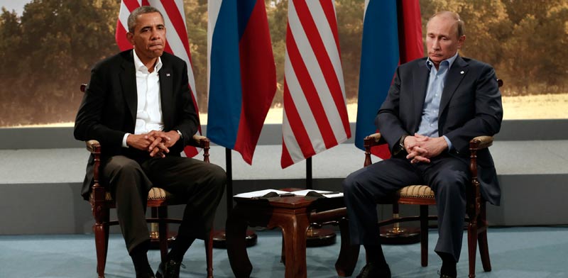 הנשיא פוטין והנשיא אובמה / צילום: רויטרס