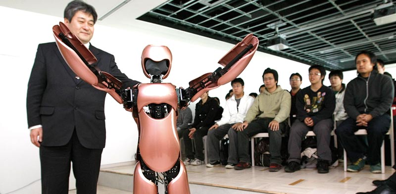 רובוט אנושי / צילום: רויטרס