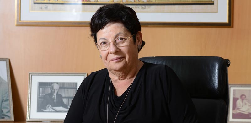 Judge Miriam Naor, photo: Eyal Yitzhar