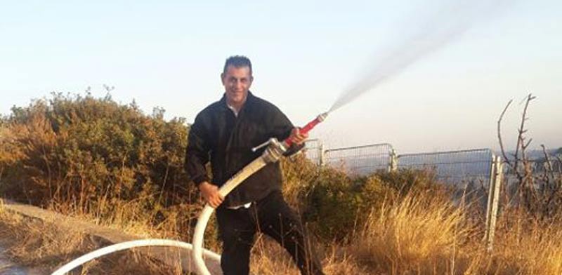 שריפה, חיפה / צילום: מירב שרוט