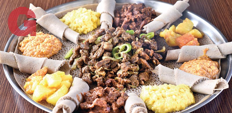 אוכל אתיופי / צילומים: מיכל רביבו