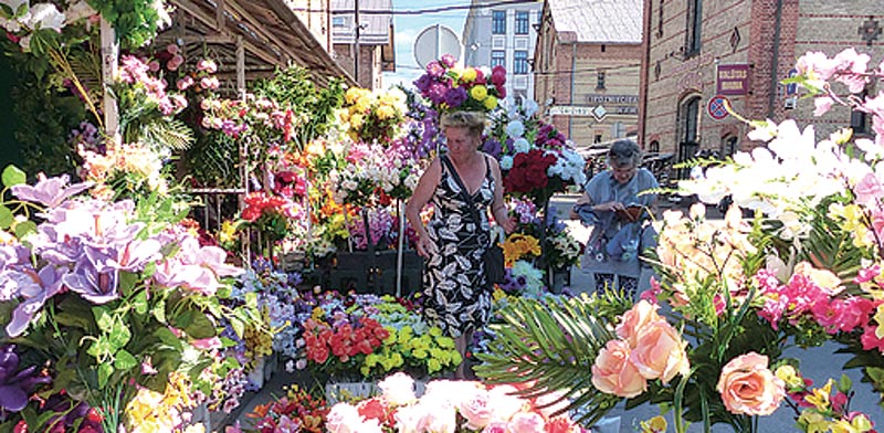 שוק הפרחים בריגה/ צילום:  גילי מצא