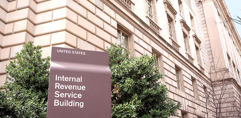 בניין רשות המס האמריקאית/ צילום: Shutterstock/ א.ס.א.פ קרייטיב