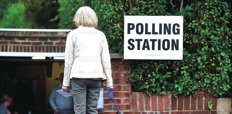 הצבעה בבריטניה / צילום: רויטרס