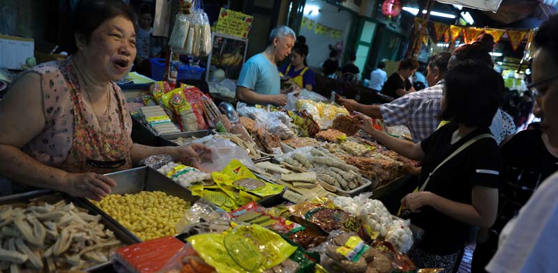 שוק מזון בבנקוק / צילום: רויטרס ,Athit Perawongmetha