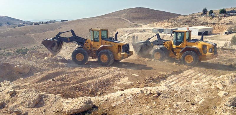 הריסת בנינים לא חוקיים בנגב  / צילום: רשות מקרקעי ישראל