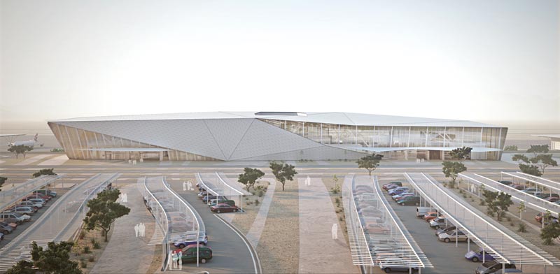 Ramon Airport Photo: Shinar Architects
