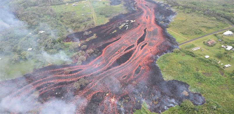 ההתפרצות הגעשית בהוואי / רויטרס