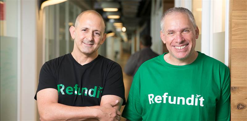אורי לוין וזיו תירוש, היזמים של Refundit / צילום: Refundit