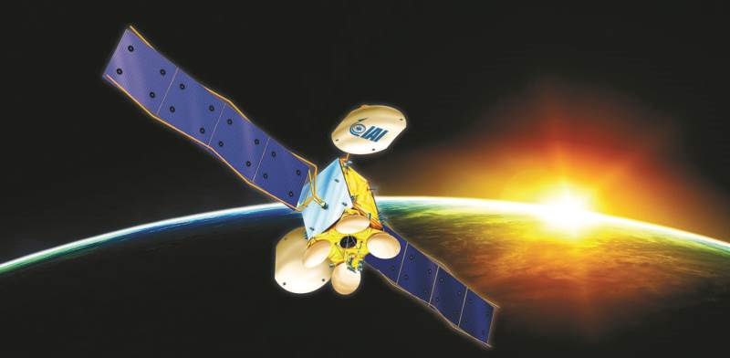 Impression of Amos 8 satellite  Image: PR