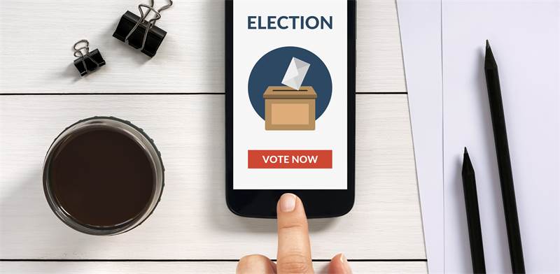 הצבעה דרך אפליקציות / צילום: Shutterstock
