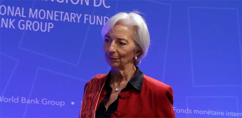 Christine Lagarde, יו"ר קרן המטבע / צילום: יורי גריפס, רויטרס
