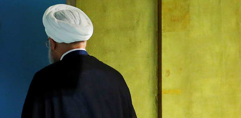 נשיא איראן חסן רוחאני / צילום: רויטרס - Eduardo Munoz