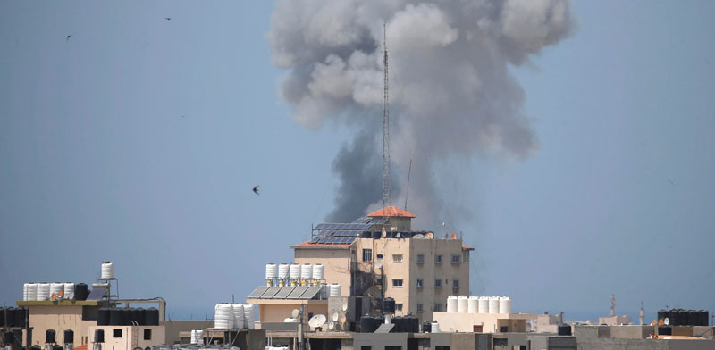 חיל האוויר תוקף מטרות טרור בעזה /רויטרס, Suhaib Salem