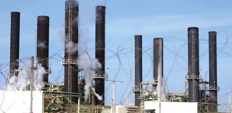 Gaza power station Photo: Reuters