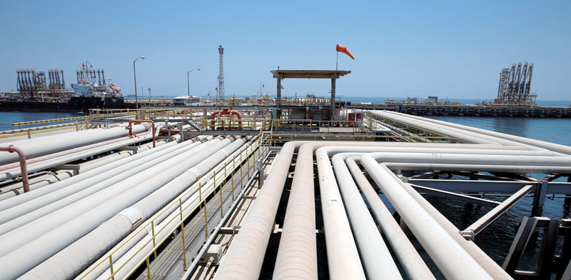 מזקקת נפט של ענקית הנפט הסעודית ארמקו. / צילום: רויטרס, Ahmed Jadallah