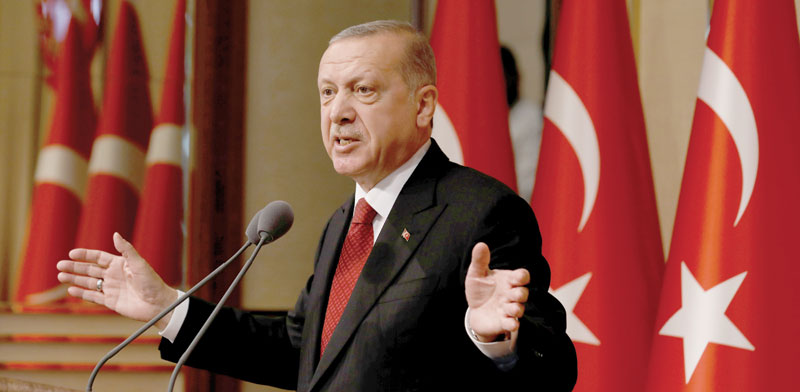 נשיא טורקיה ארדואן / צילום: רויטרס, Umit Bektas