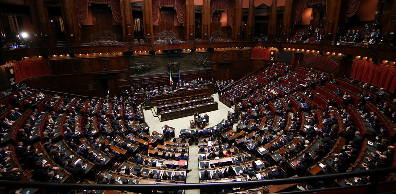 הפרלמנט האיטלקי /צילום : רויטרס Tony Gentile  