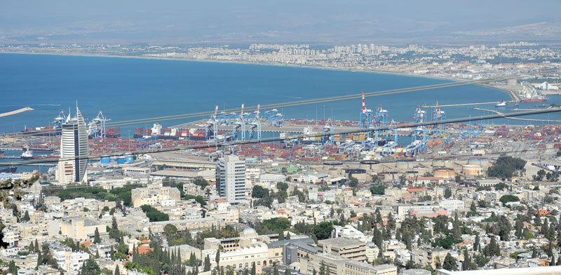מפרץ חיפה / צילום: תמר מצפי