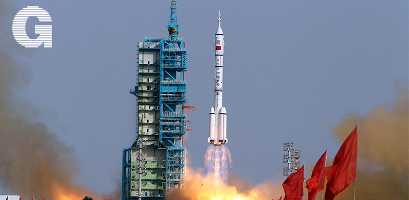 שיגור סיני לחלל / צילום: רויטרס - Jason Lee