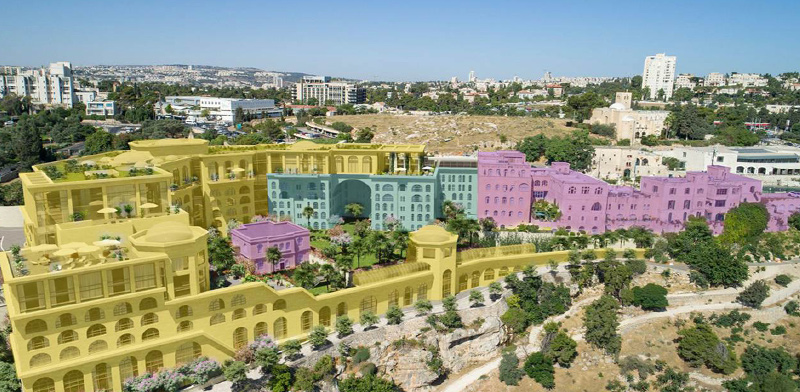 מלון הר ציון בירושלים לאחר ההרחבה המתוכננת  / הדמיה: לאה רובננקו אדריכלים בע"מ, View Point