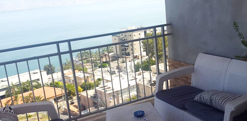 דירת 3 חדרים בטבריה, עם נוף לכנרת / צילום: יח"צ
