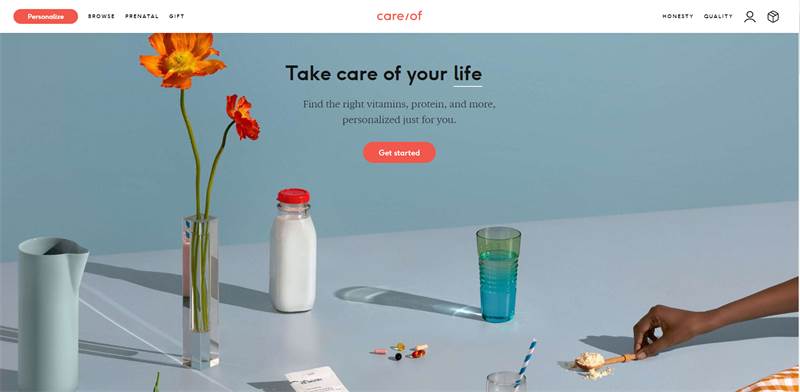 Care/of. מסייעת לאנשים לקחת אחריות על בריאותם / צילום: צילום מסך