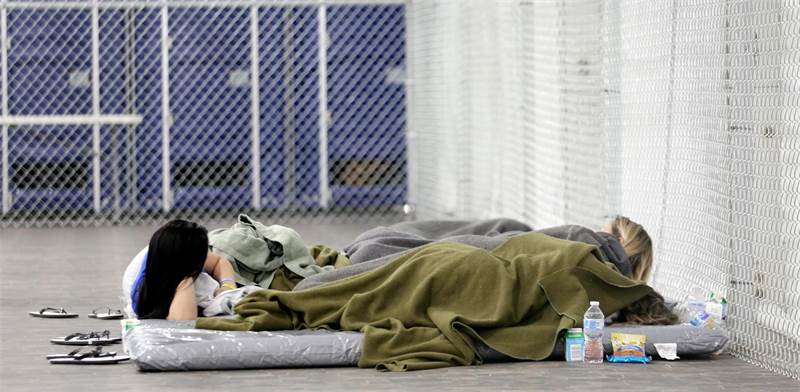 מחנה מעצר למהגרים בארה"ב / צילום: USA TODAY NETWORK, רויטרס