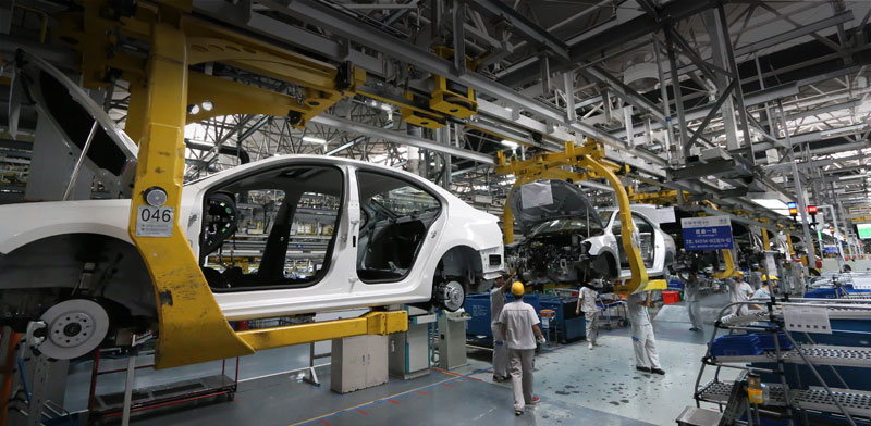מפעל רכב בסין/ צילום:  Shutterstock : א.ס.א.פ קריאייטיב /