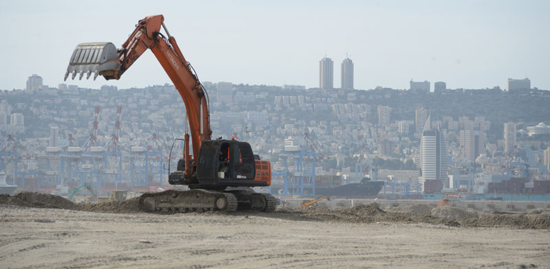 Haifa's new port Photo: Eyal Izhar