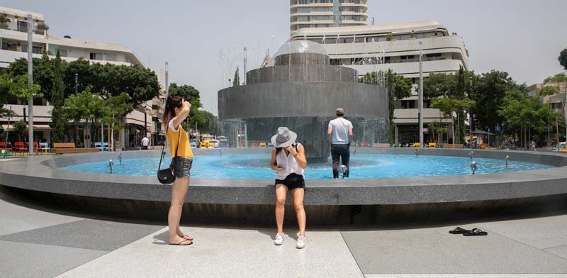 כיכר דיזנגוף בתל-אביב / צילום: כדיה לוי