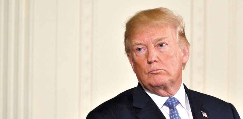 נשיא ארה"ב דונלד טראמפ / צילום: Shutterstock, א.ס.א.פ קריאייטיב
