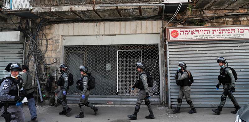 Police in Mea Shearim  / Photo: Ronen Zvulun, Reuters, Reuters