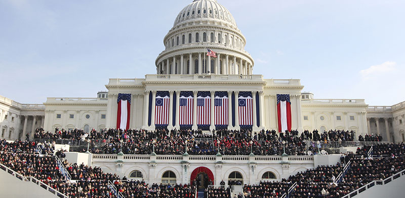 גבעת הקפיטול בה מושבע נשיא ארה"ב / צילום: Ron Edmonds, Associated Press