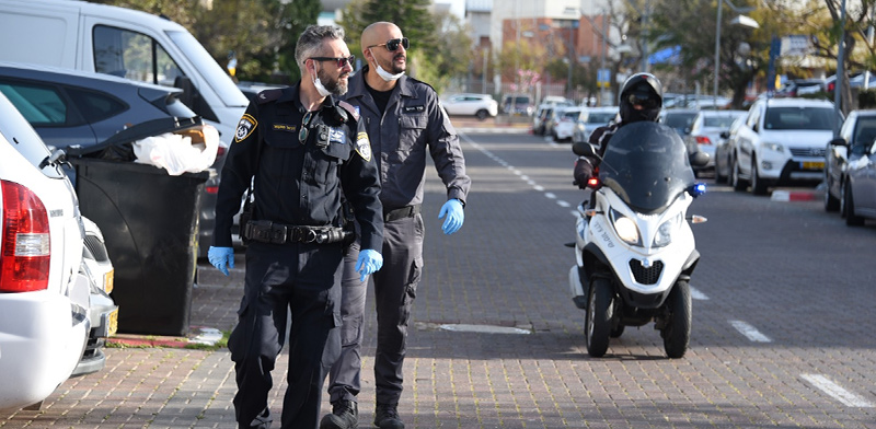 פקחים נפרשים לפעולה ברחבי הארץ תחת משטר הקורונה / צילום: משטרת ישראל