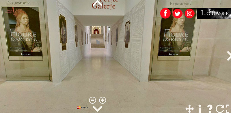 סיור וירטואלי בגלריות השונות של מוזיאון הלובר בצרפת / צילום: מתוך האתר הרשמי של הלובר