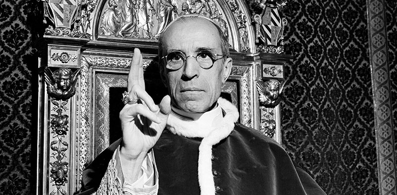 האפיפיור פיוס ה-12. "ידע יותר" על פשעי הנאצים ממה שהיה ידוע / צילום: Associated Press