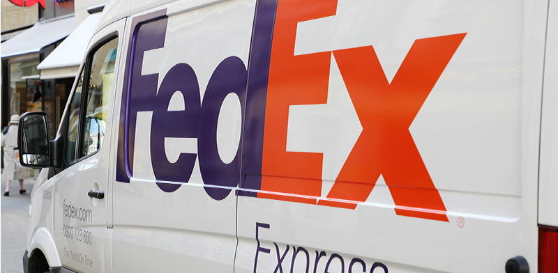 משאית של FEDEX / צילום: shutterstock, שאטרסטוק