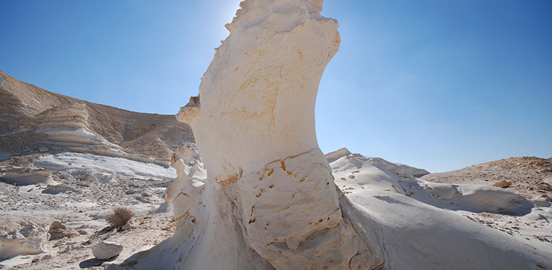 הסלעים המסתוריים בחמוקי ניצנה / צילום: יותם יעקבסון