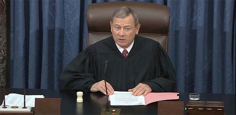 ג'ון רוברטס, נשיא בית המשפט העליון / צילום: AP Photo, AP