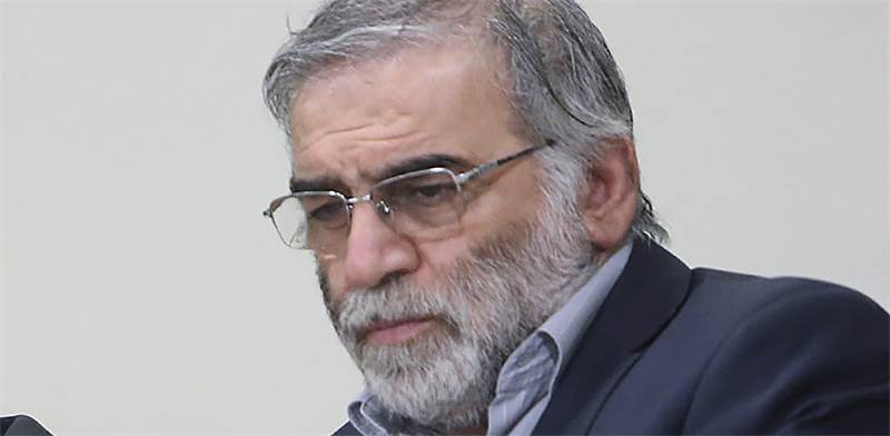 מוחסן פחריזאדה / צילום: Office of the Iranian Supreme Leader, AP