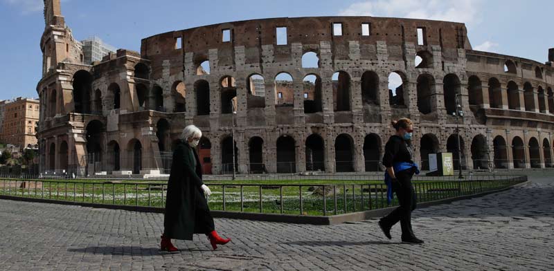 הקולוסיאום ברומא / צילום: AP - Alessandra Tarantino